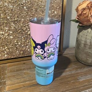 New Hello Kitty & Friends Stainless Steel
Drink Tumbler with Straw 40oz